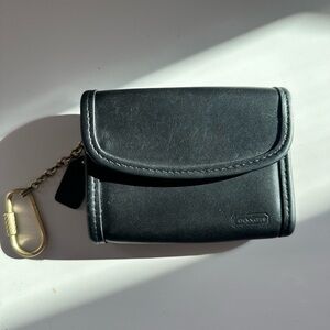 vintage coach multifunction purse #7219 black with hangtag